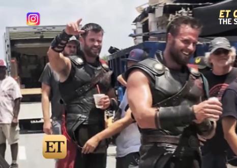 雷神3花絮视频,诸神黄昏幕后花絮揭秘：特效制作与演员幕后趣事